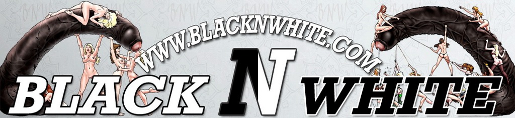 Black and white porn comics